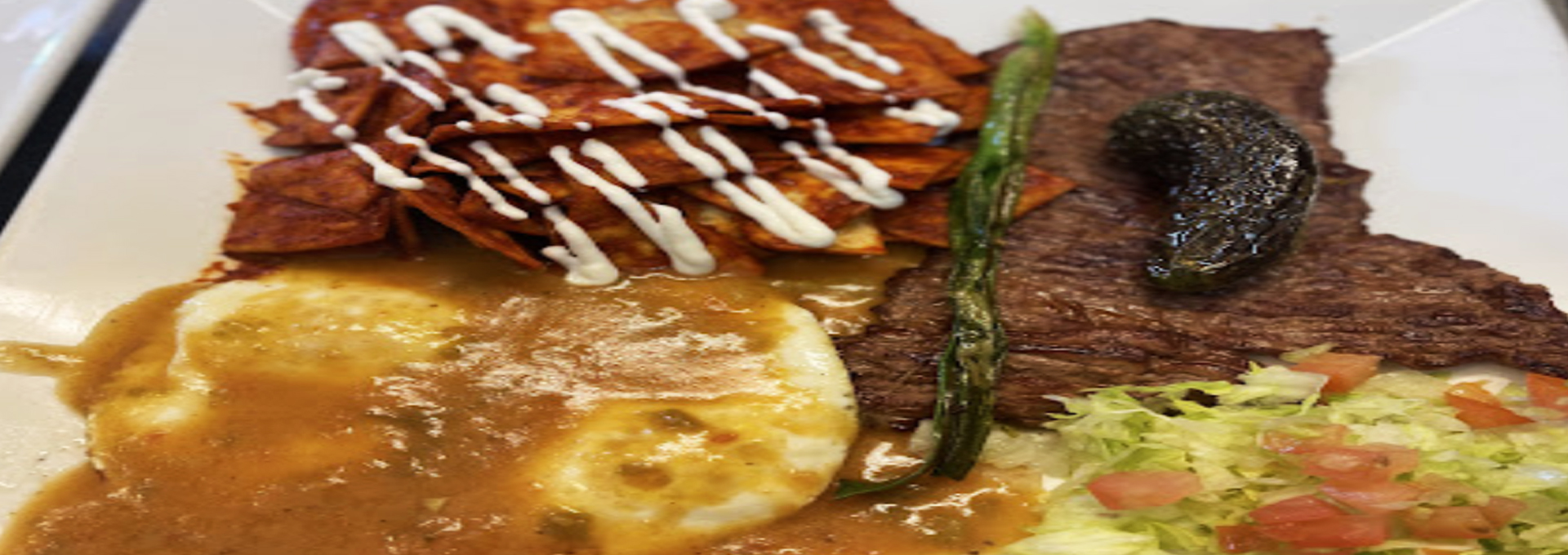 Delicious authentic Mexican food